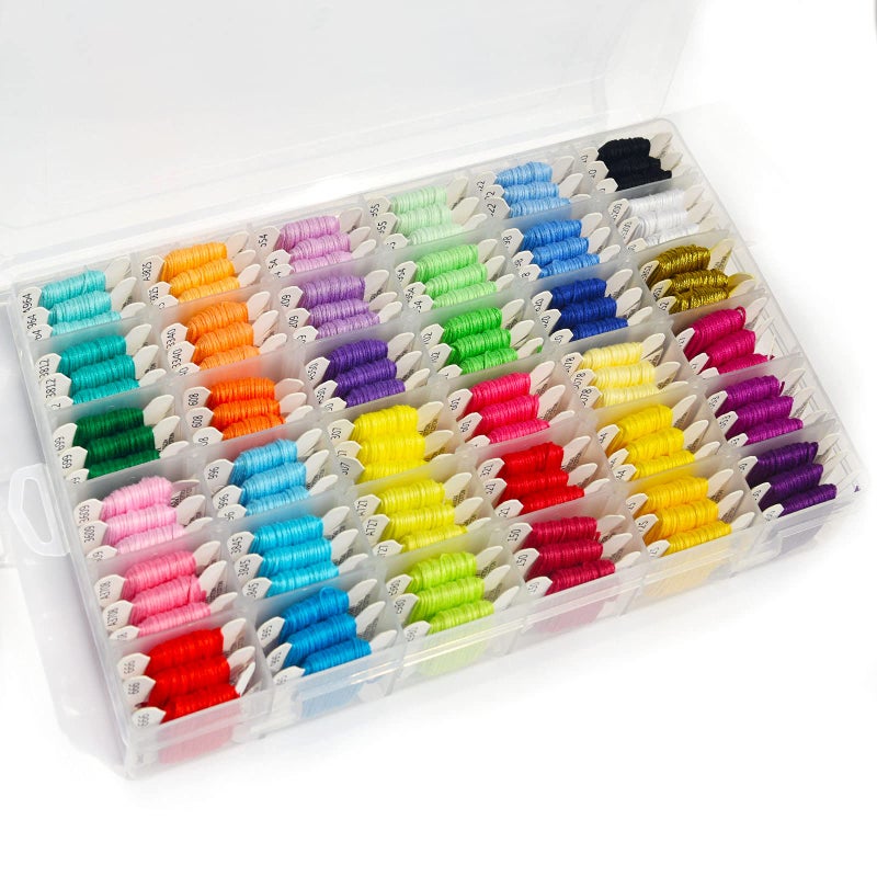 QCZKB Friendship Bracelet Kit Embroidery Floss - Image 1